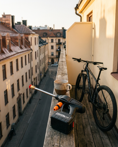 TryckTvätten Pro - Batteridriven högtryckstvätt
