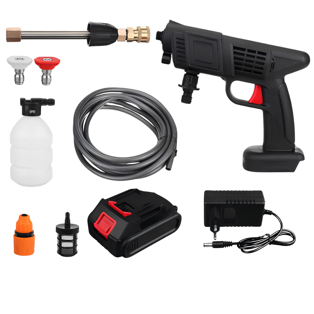 TryckTvätten Pro - Batteridriven högtryckstvätt
