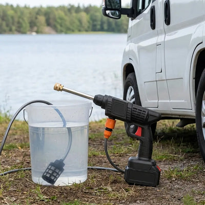 TryckTvätten Pro - Batteridriven högtryckstvätt